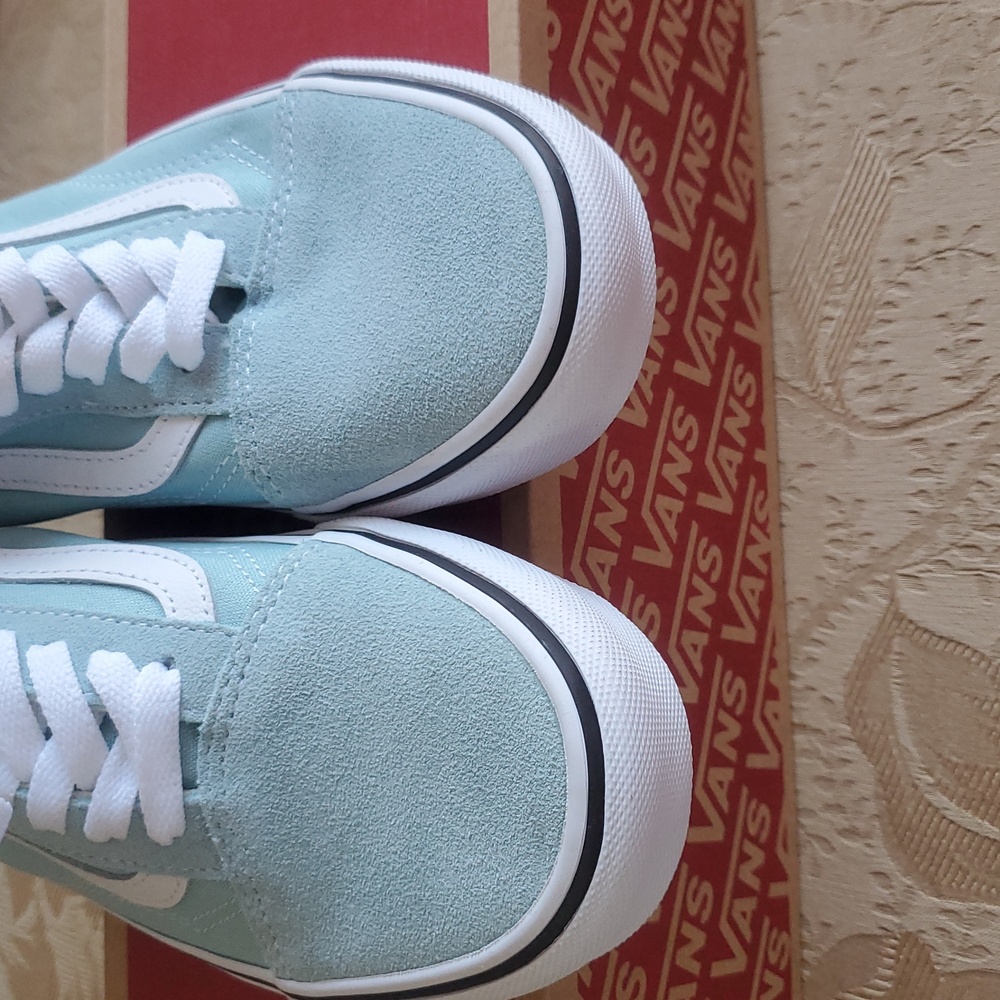 Vans Old School VR3 Shoe/Theory Canal Blue - Picture 12 of 15